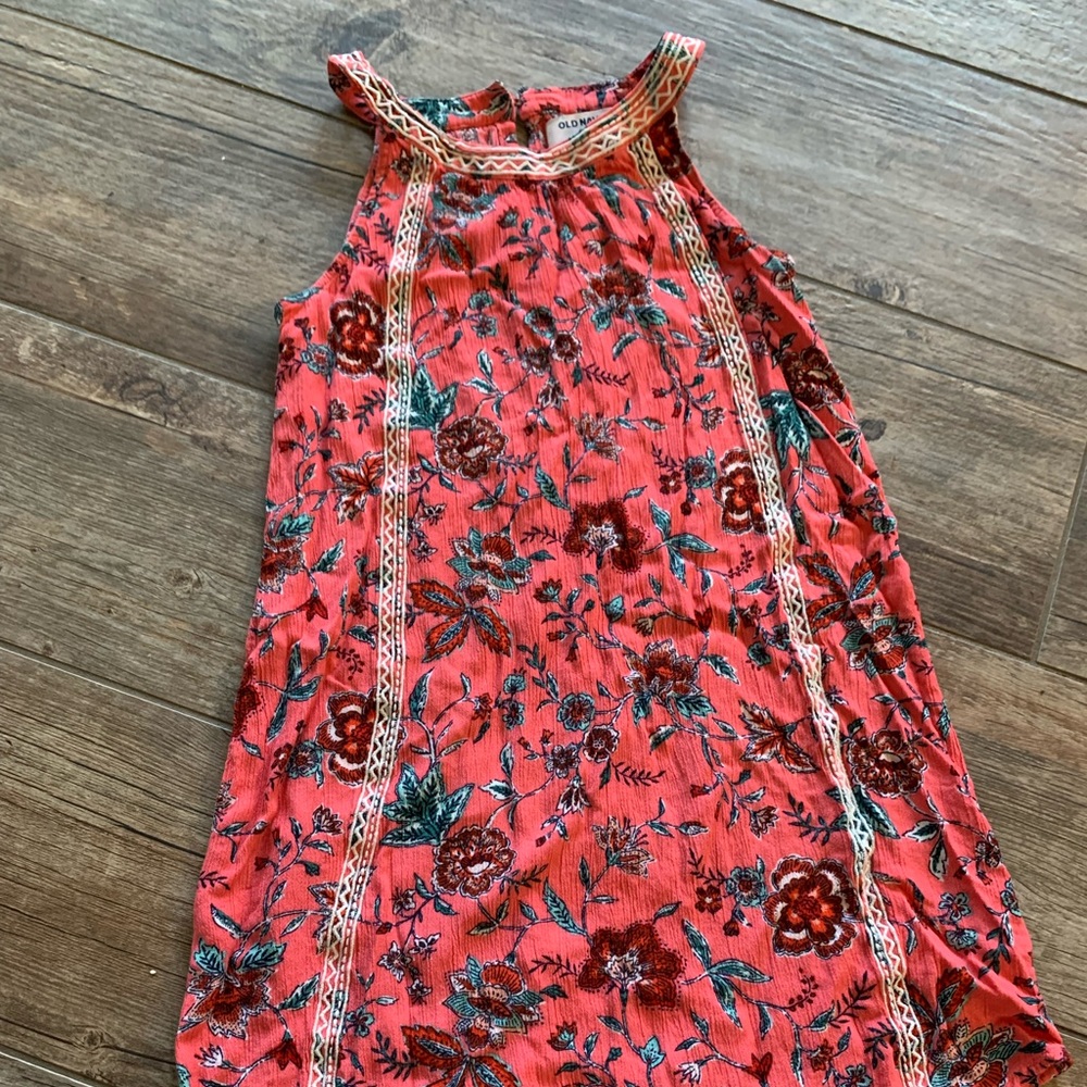 Almost new coral sundress (Large)